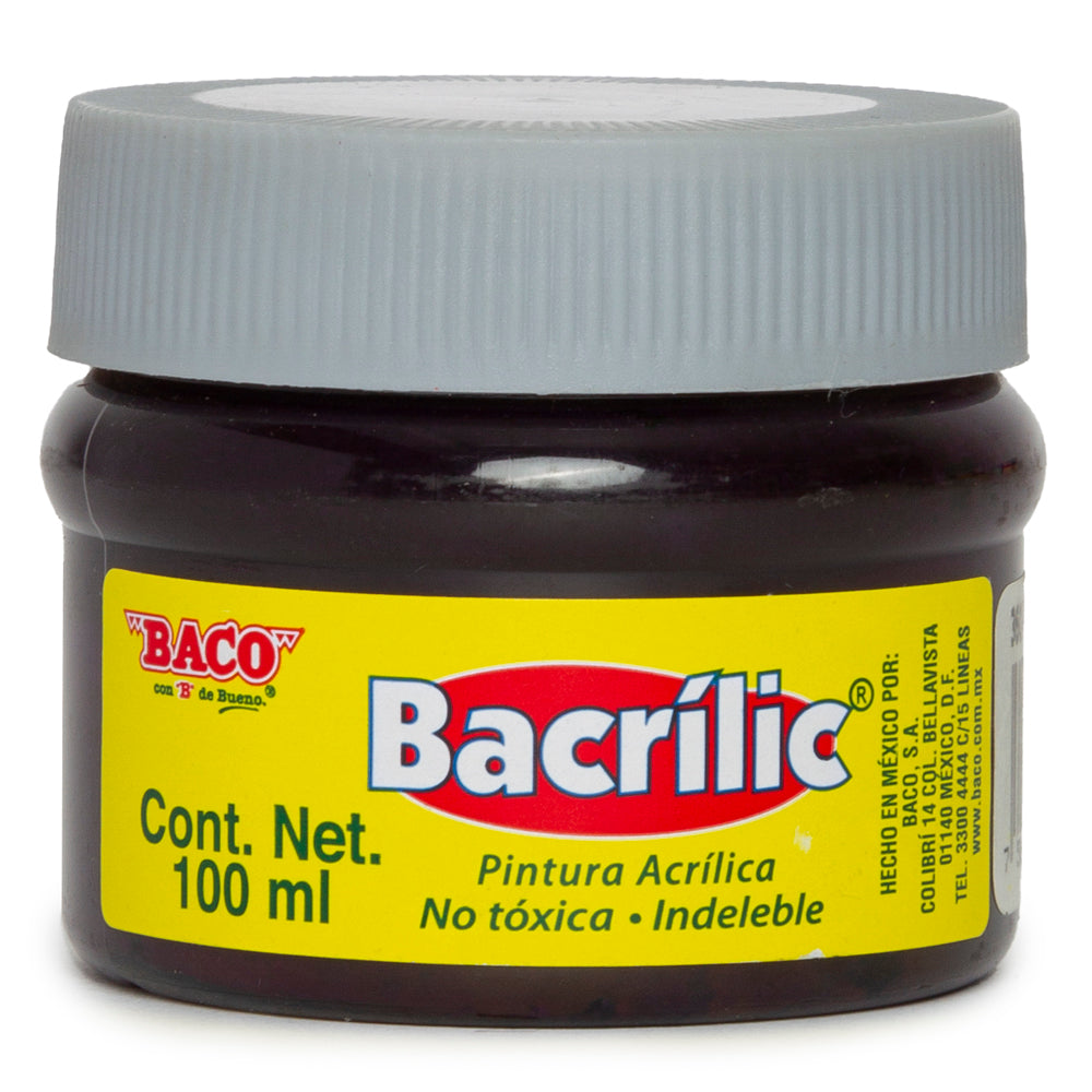 Pintura Acrílica | Bacrilic 360 Violeta | BACO | Morado | 100ml