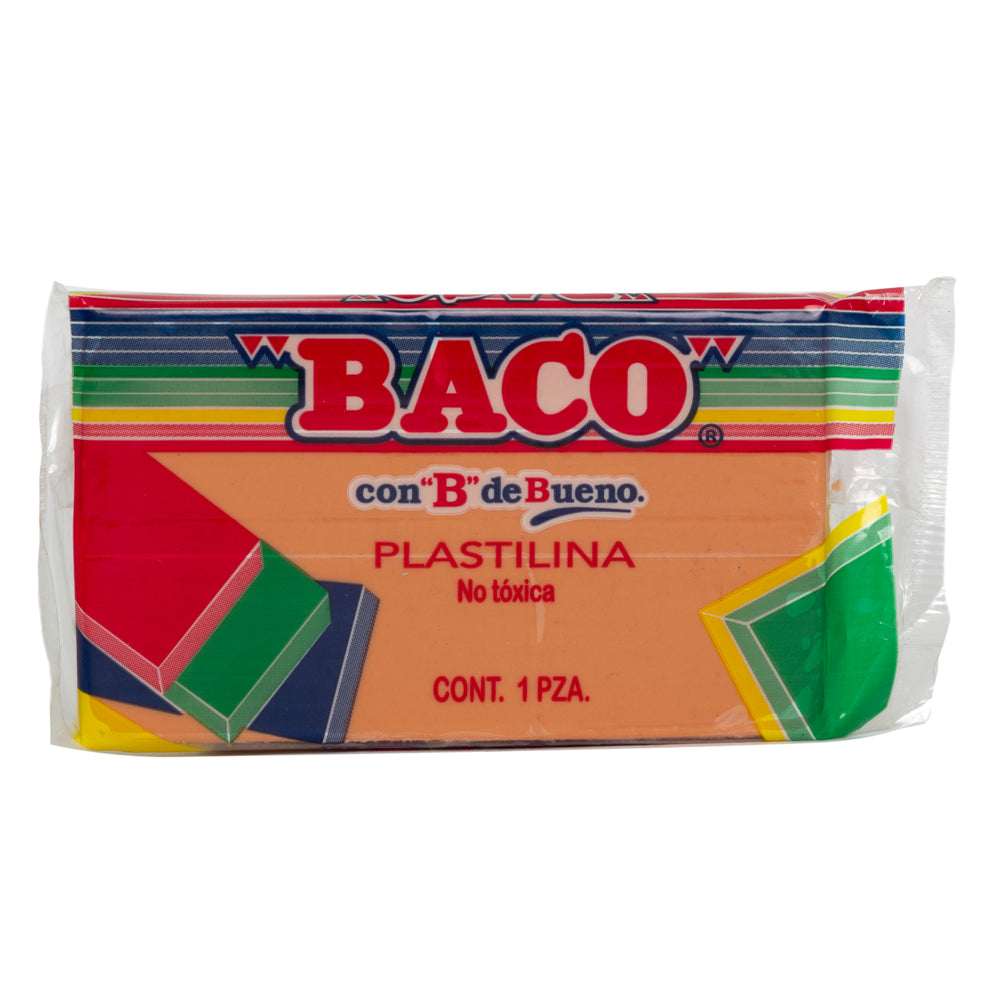 Plastilina Mediana | B-140 | BACO | Piel | 140 g