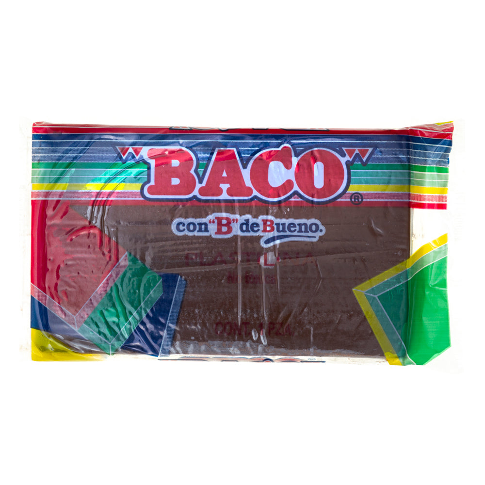 Plastilina Mediana | B-140 | BACO | Café | 140 g