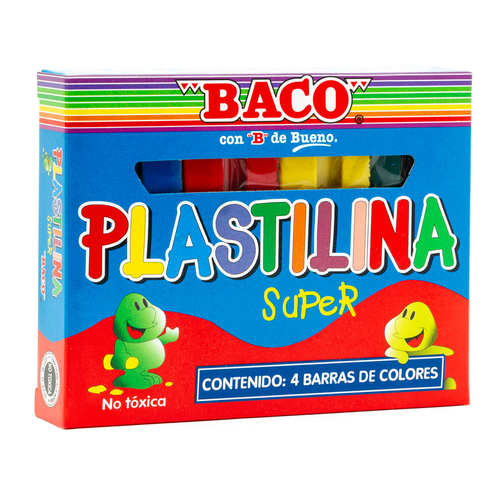Plastilina Super | BACO | 4 barras