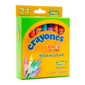 Crayón | Jumbo | Triangular | BACO | 24 Piezas