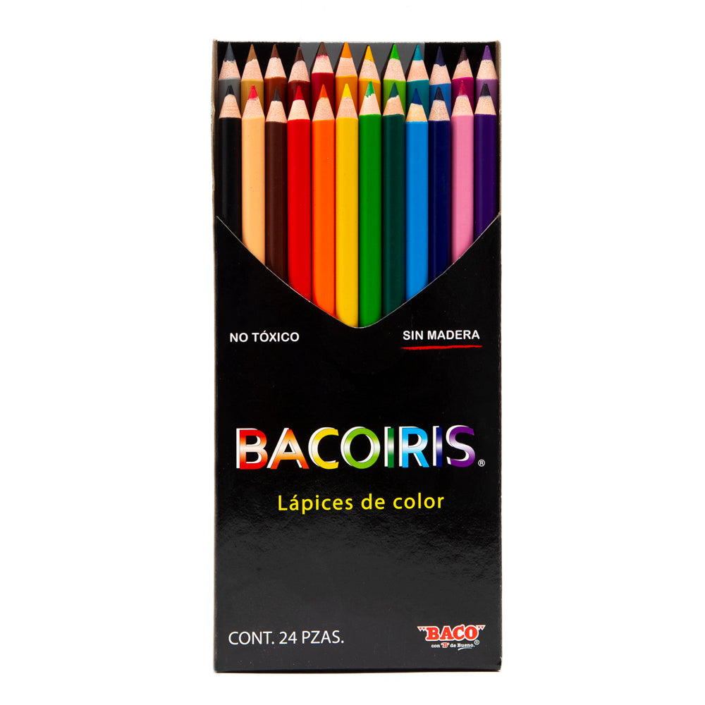 Lápices de Color | Bacoiris | BACO | 24 colores