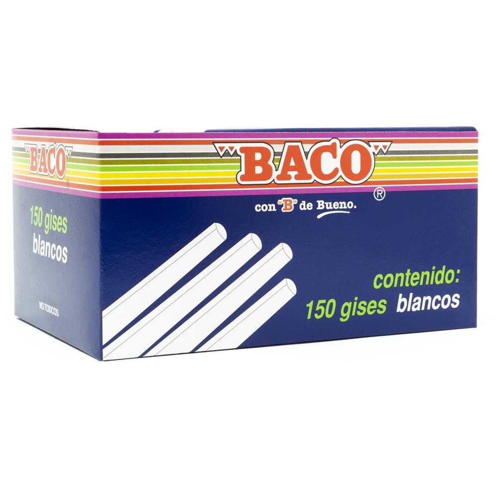 Gises Blancos | BACO | 150 piezas