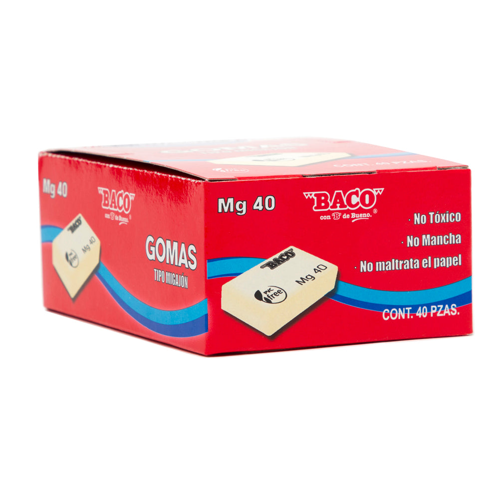 Goma de Migajón | BACO | 40 piezas