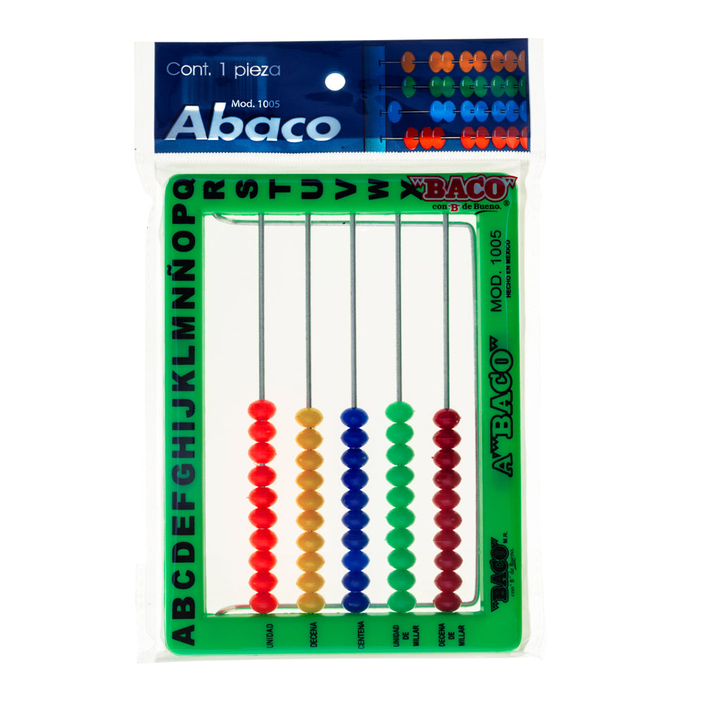 Ábaco Chico | 1005 | BACO | Bolsa con 1 pieza