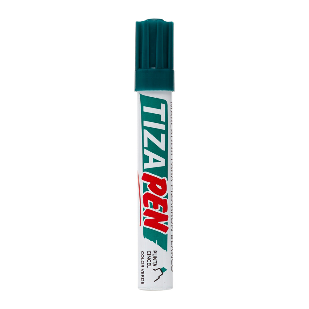 Marcador Para Pizarrón Blanco Tizapen | BACO | Verde | 12 pzs