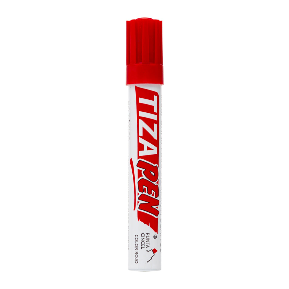 Marcador Para Pizarrón Blanco Tizapen | BACO | Rojo | 12 pzs