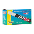 Marcador Para Pizarrón Blanco Tizapen BACO Negro 12 pzs