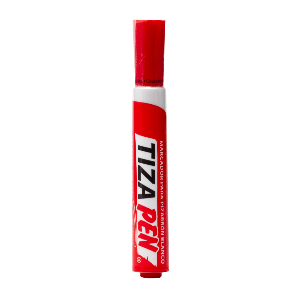 Marcador Para Pizarrón Blanco Tizapen | BACO | Rojo | 12 pzs