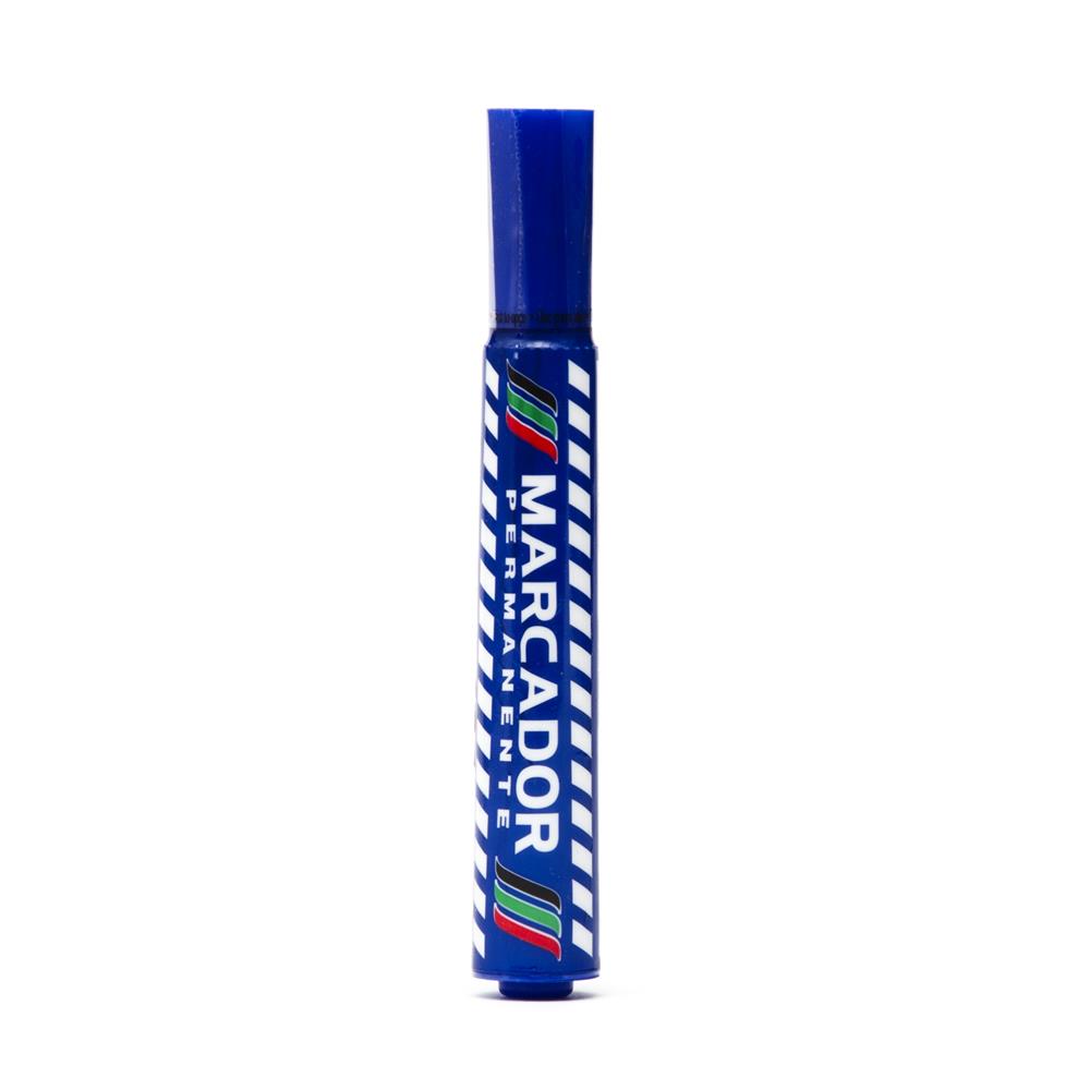Marcador Permanente | Azul | BACO | 12 piezas