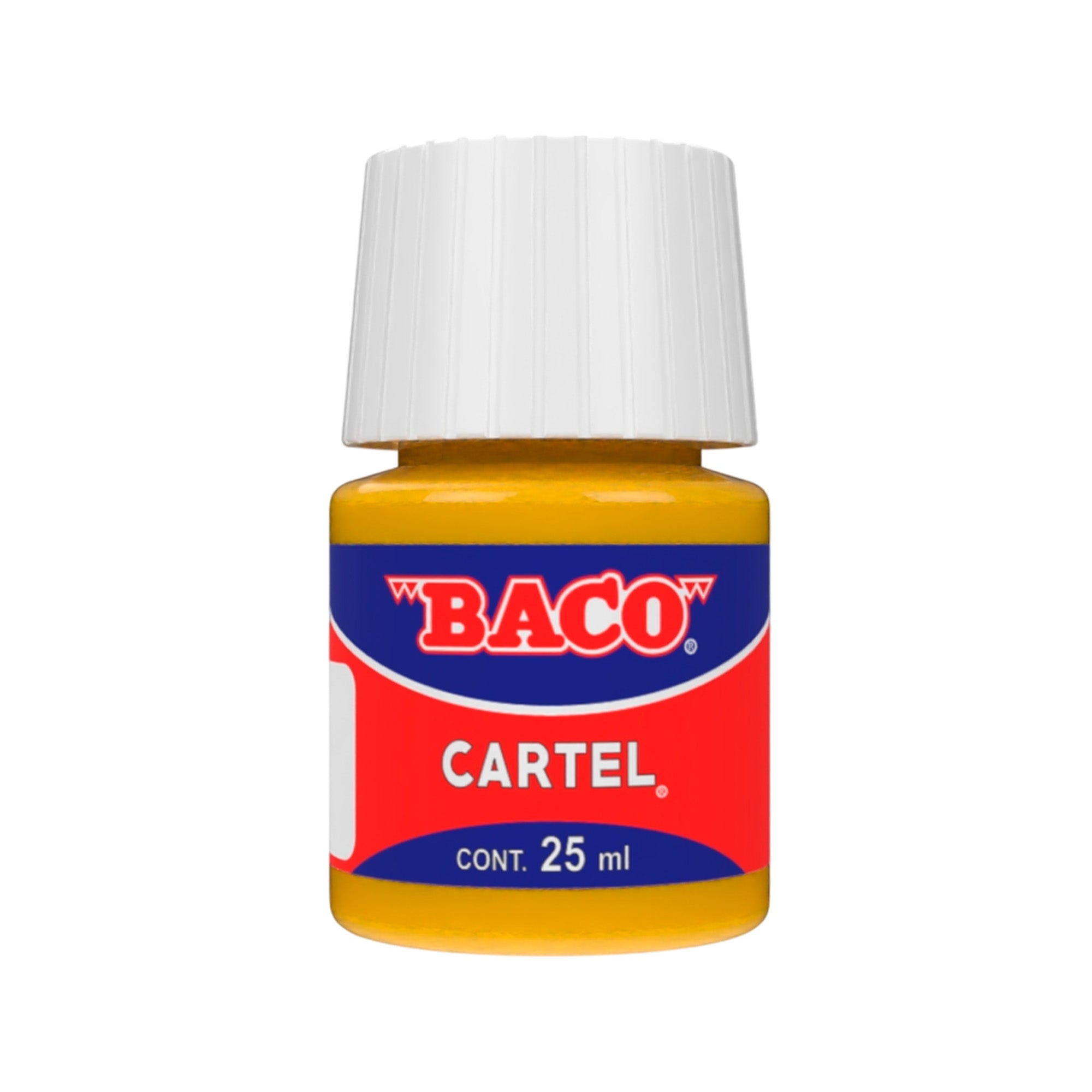 Pintura Escolar Lavable Baco Cartel 51 Ama. Medio 25 Ml | caja con 10 piezas