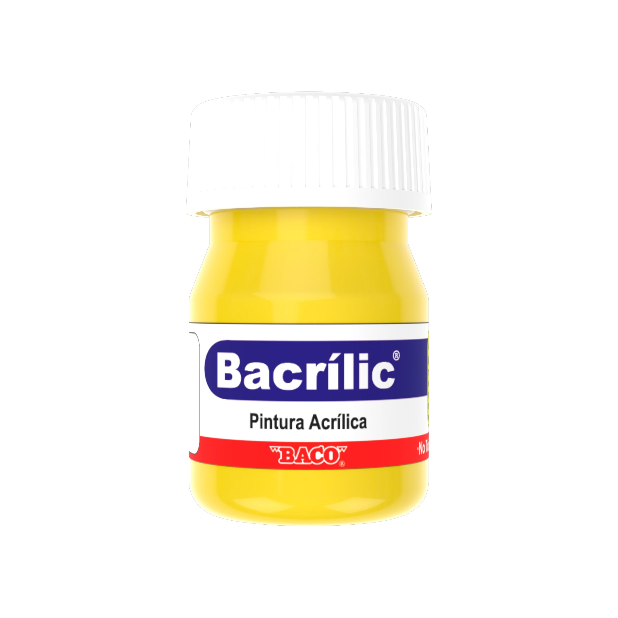 Pintura Acrílica Baco Bacrilic 351 Ama. Claro 20 Ml | caja con 10 piezas