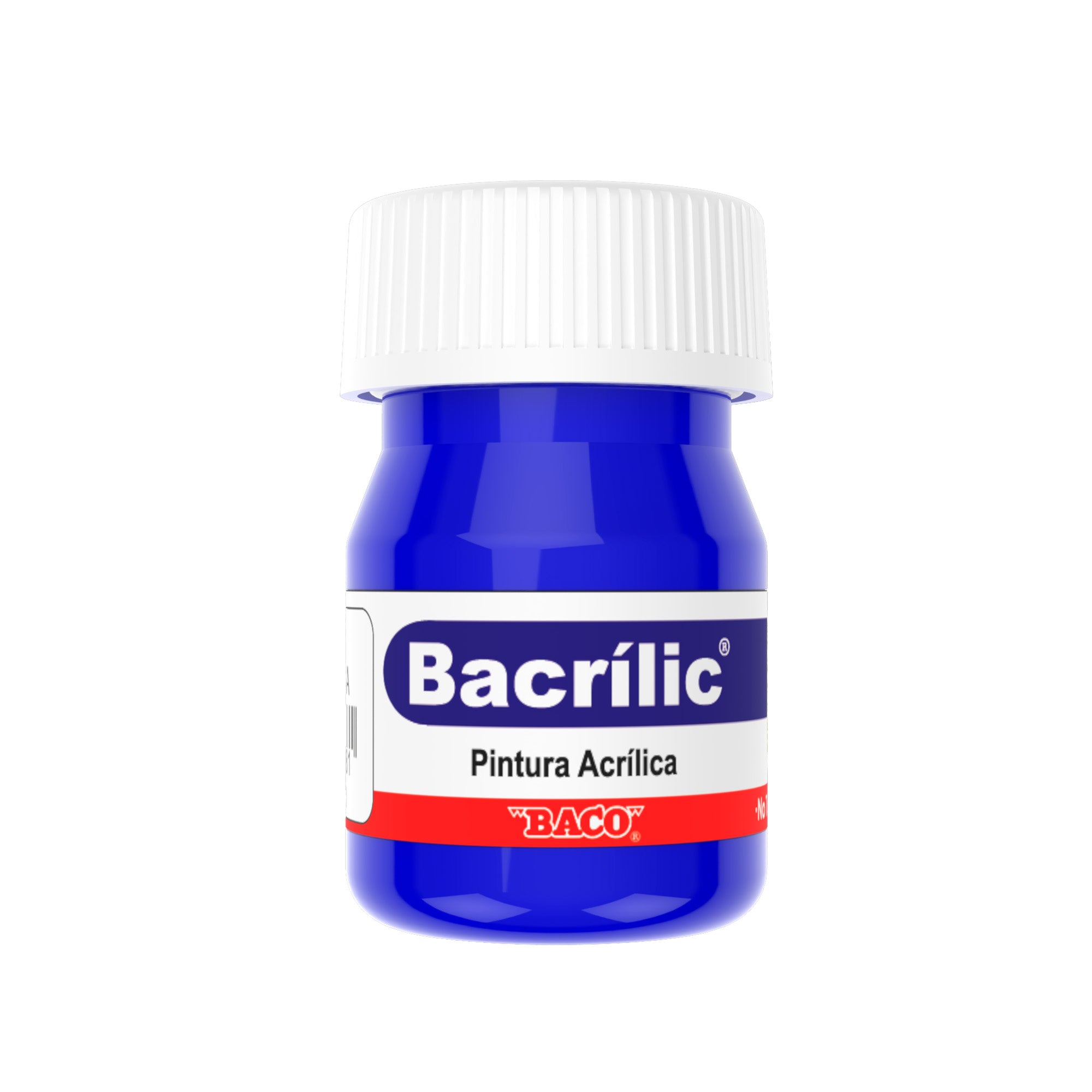 Pintura Acrílica Baco Bacrilic 366 Azul Ultramar 20 Ml | caja con 10 piezas