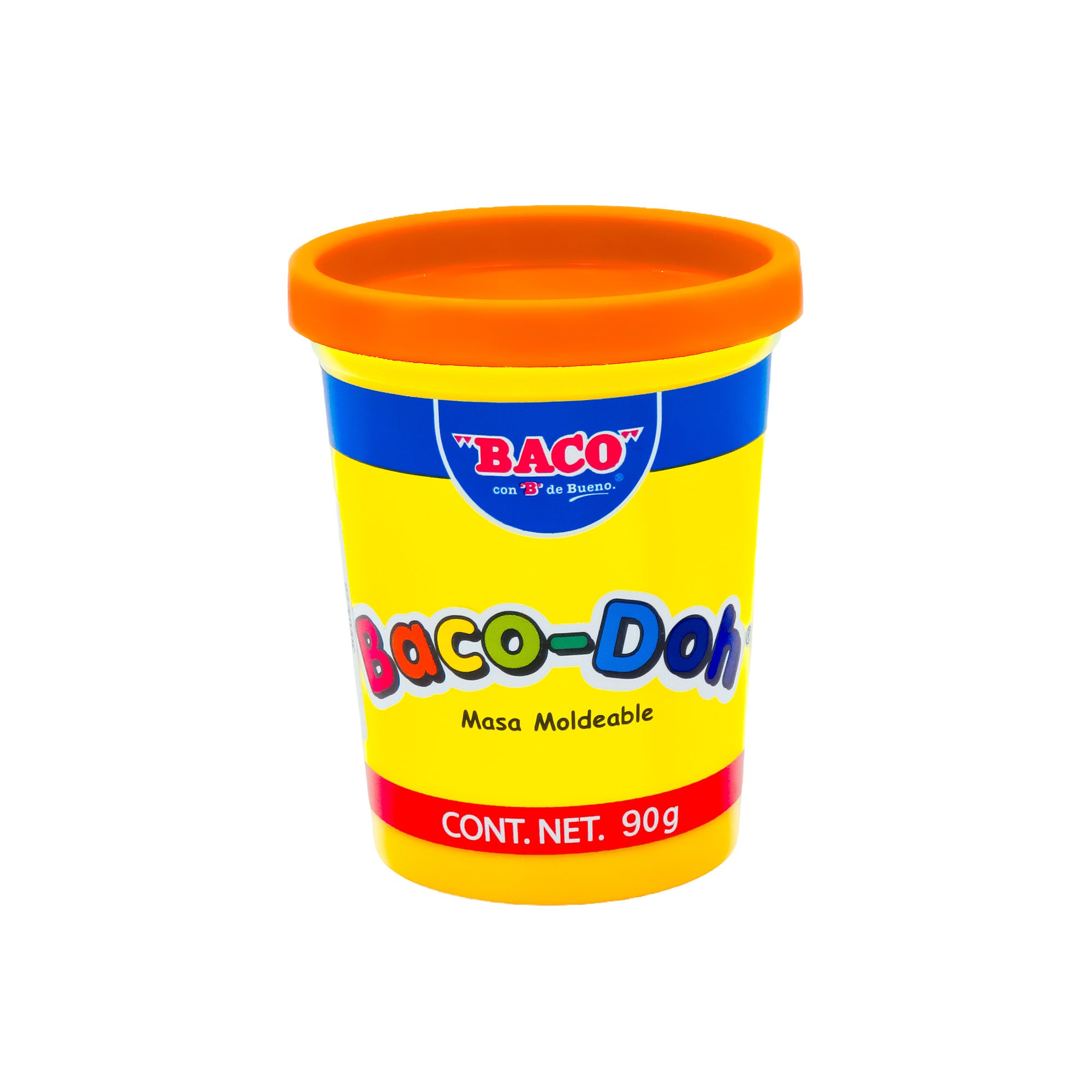 Masa Moldeable Neón Baco-Doh BACO 1 Fajilla con 4 piezas
