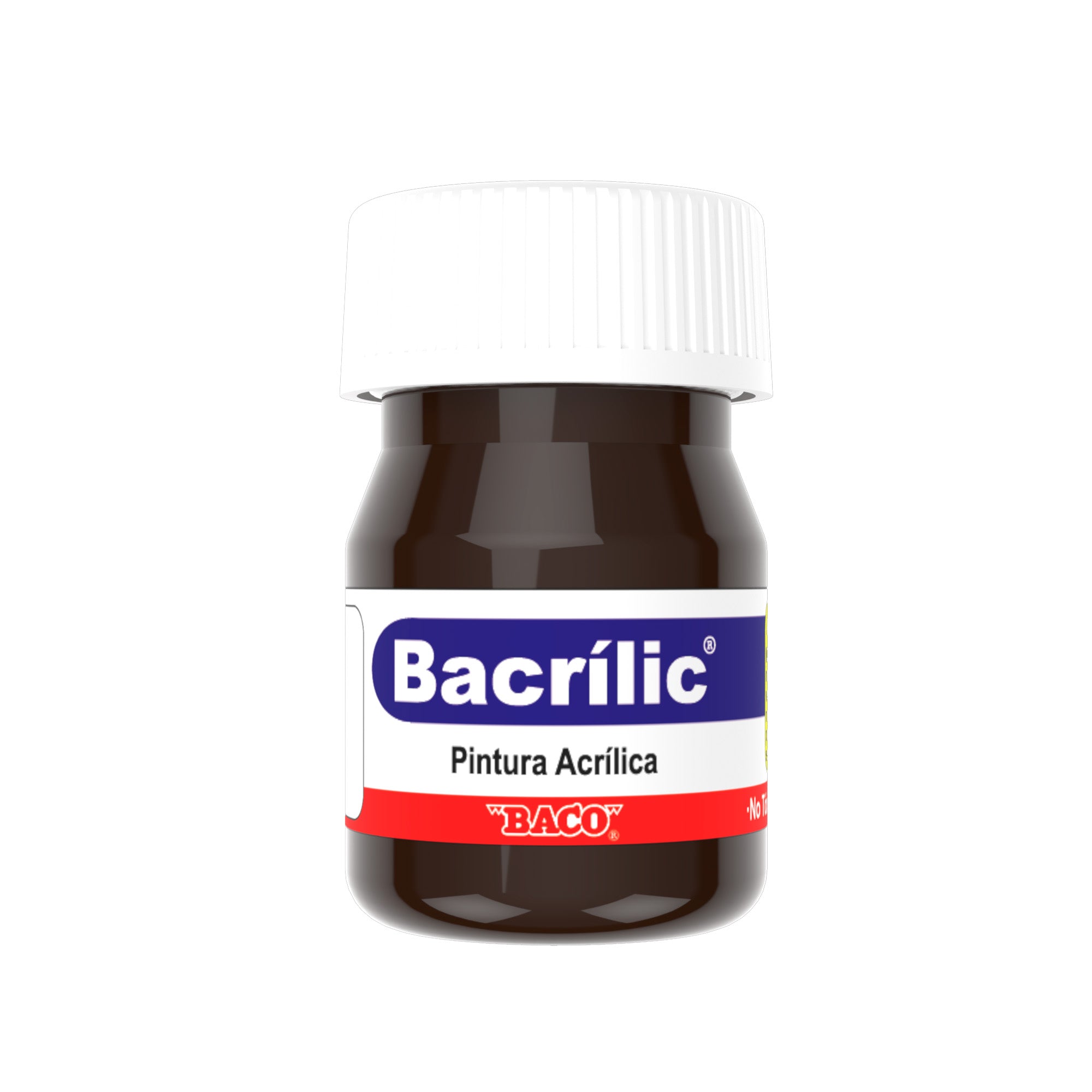 Pintura Acrílica Baco Bacrilic 357-A Café 20 Ml | caja con 10 piezas