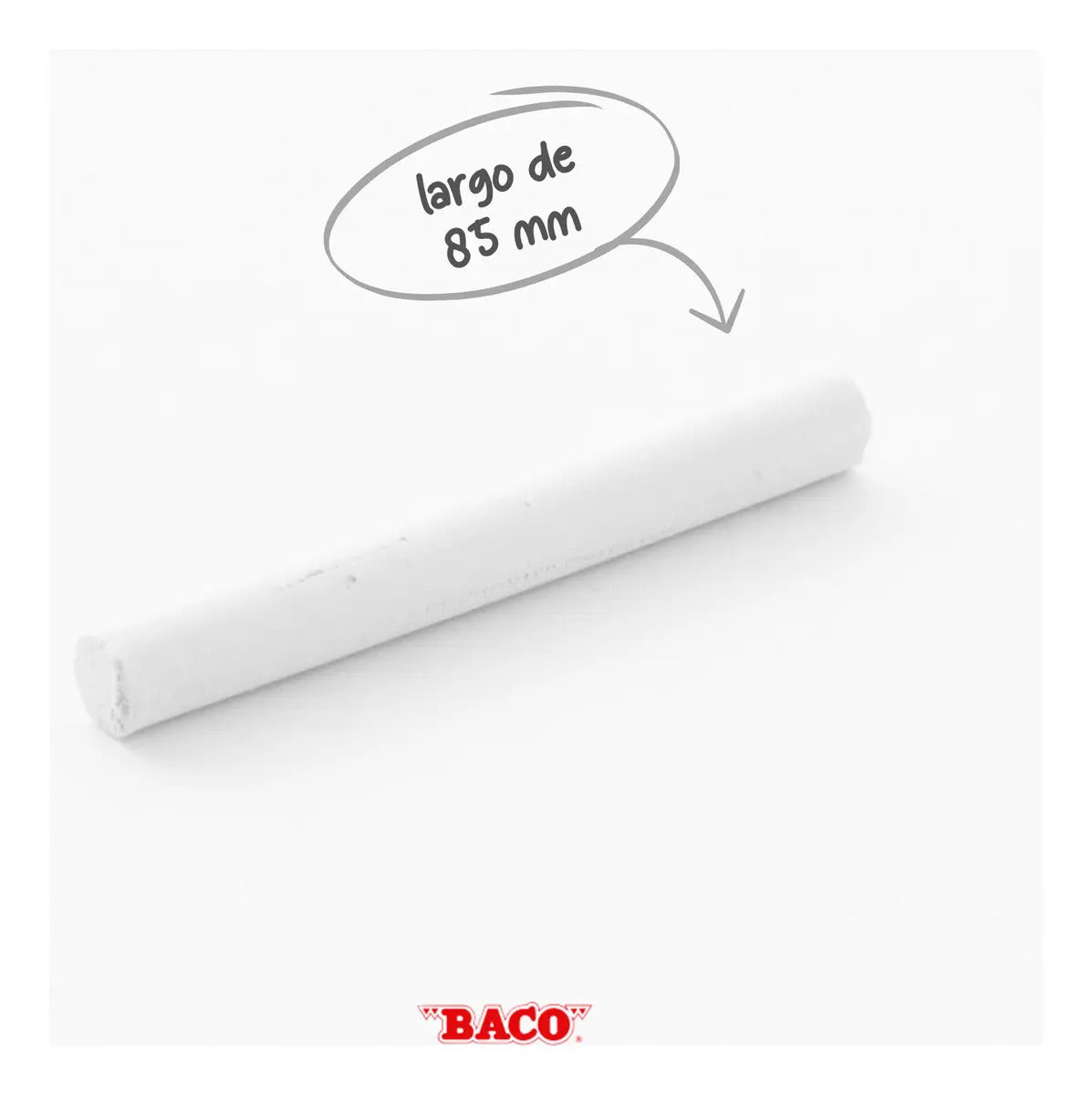 Gises Blancos | BACO | 12 piezas