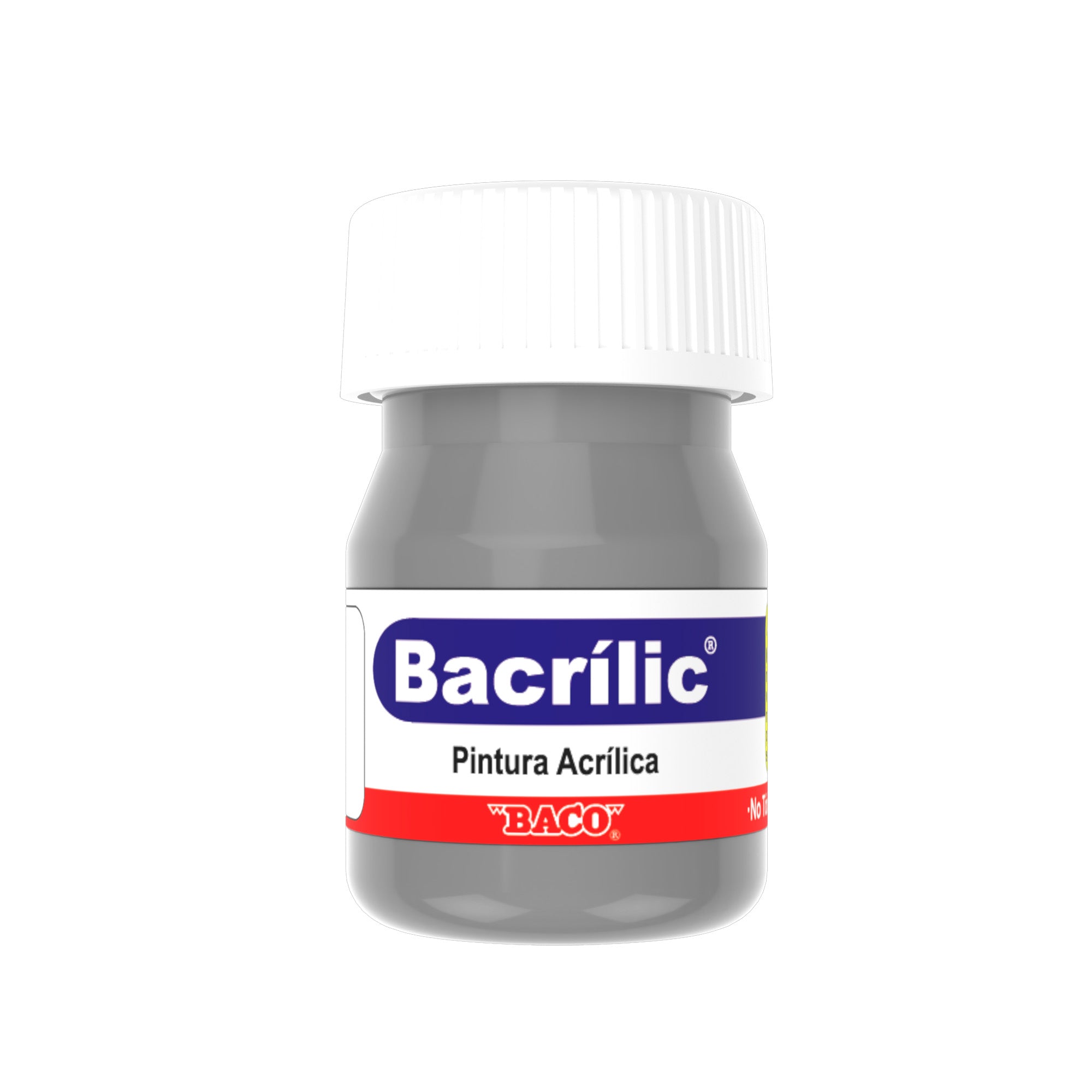 Pintura Acrílica Baco Bacrilic 374 Gris 20 Ml | caja con 10 piezas