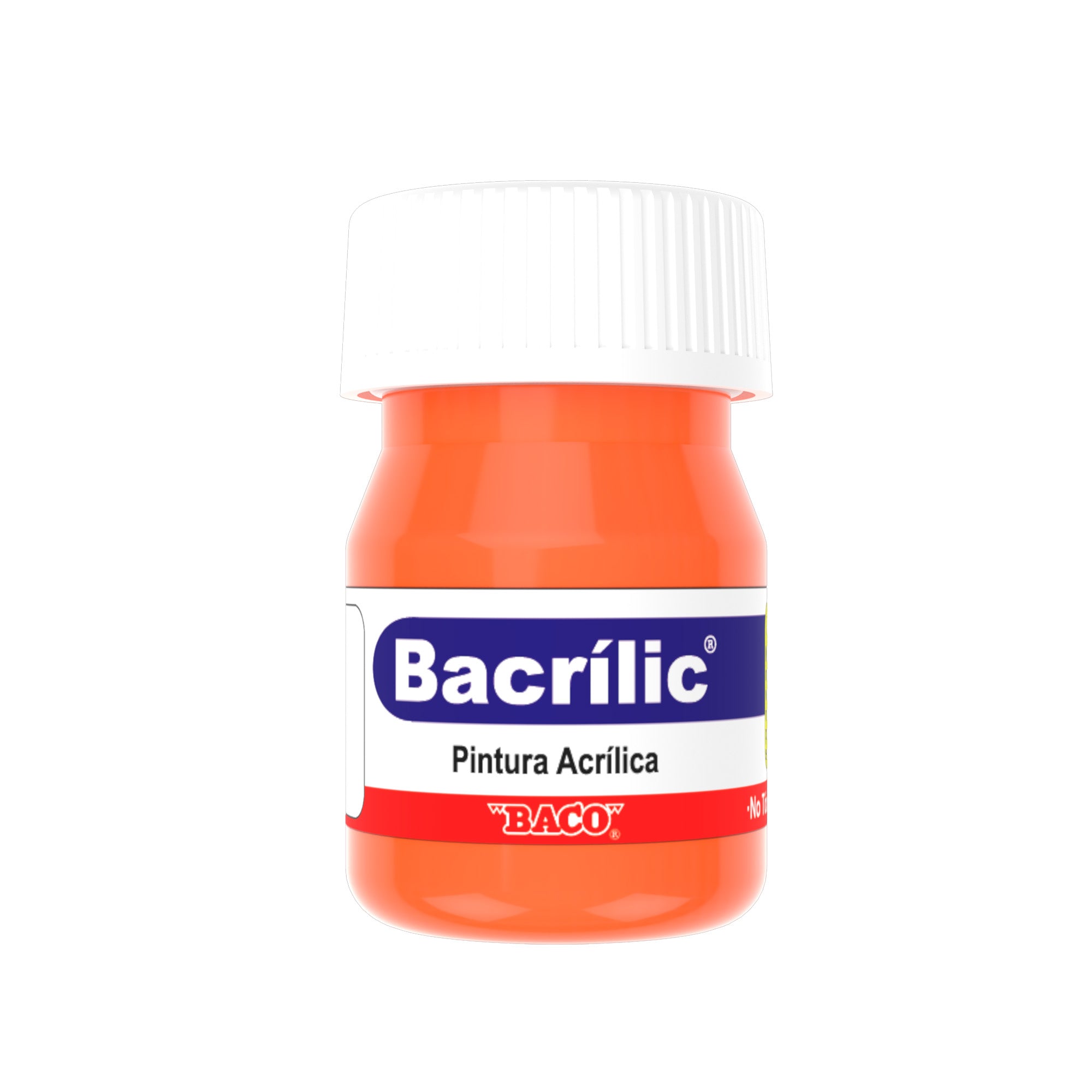 Pintura Acrílica Baco Bacrilic 353 Naranja 20 Ml | caja con 10 piezas