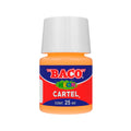 Pintura Escolar Lavable Baco Cartel 02 Naranja Radiante 25 Ml | caja con 10 piezas