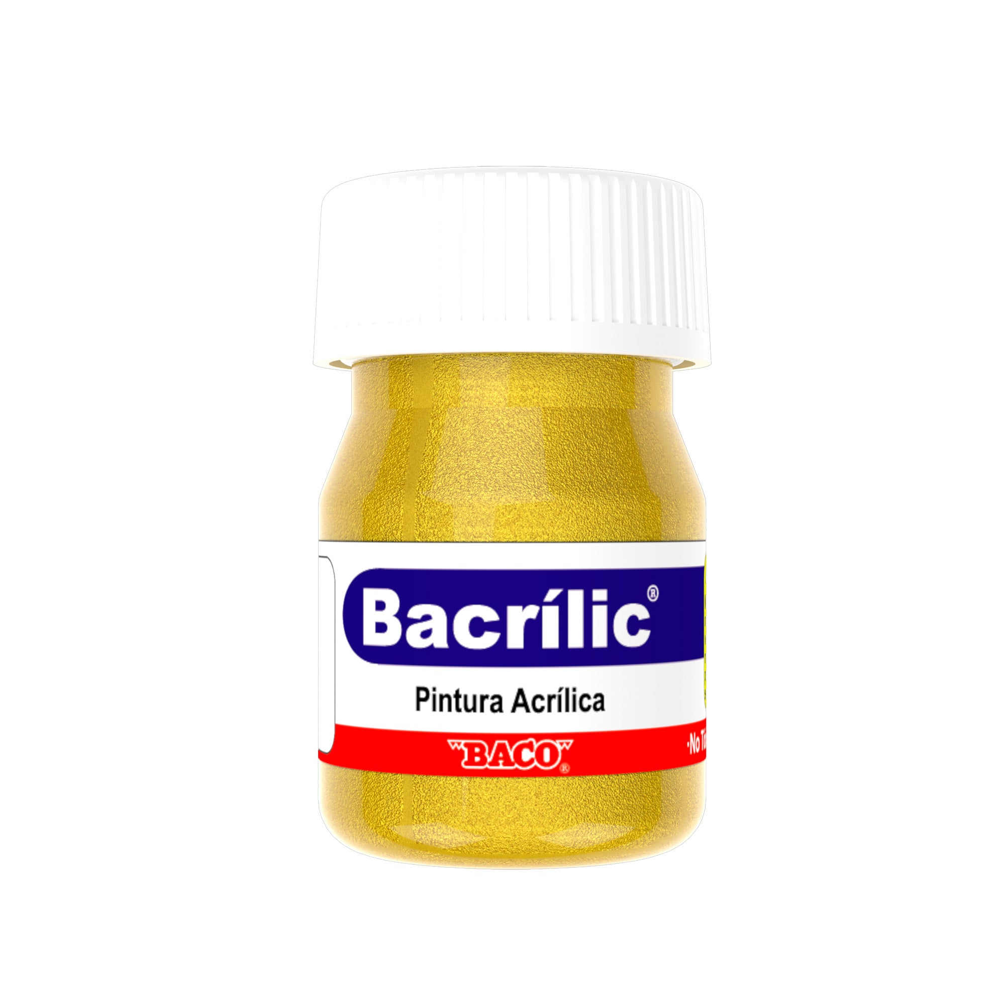 Pintura Bacrilic 368 Oro Rico 20 Ml caja con 10 piezas