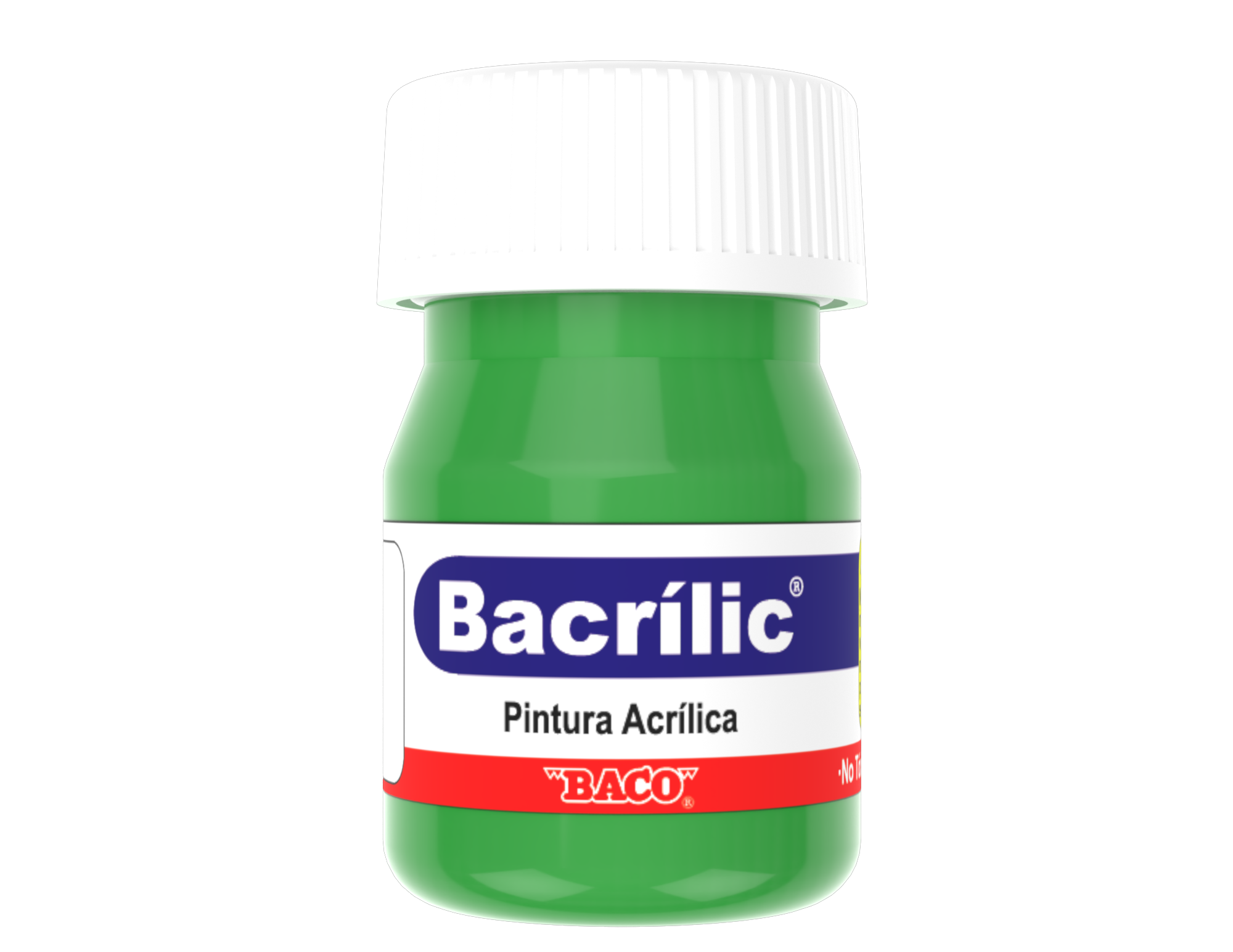 Pintura Acrílica Baco Bacrilic 362 Verde Amarillento 20 Ml | caja con 10 piezas