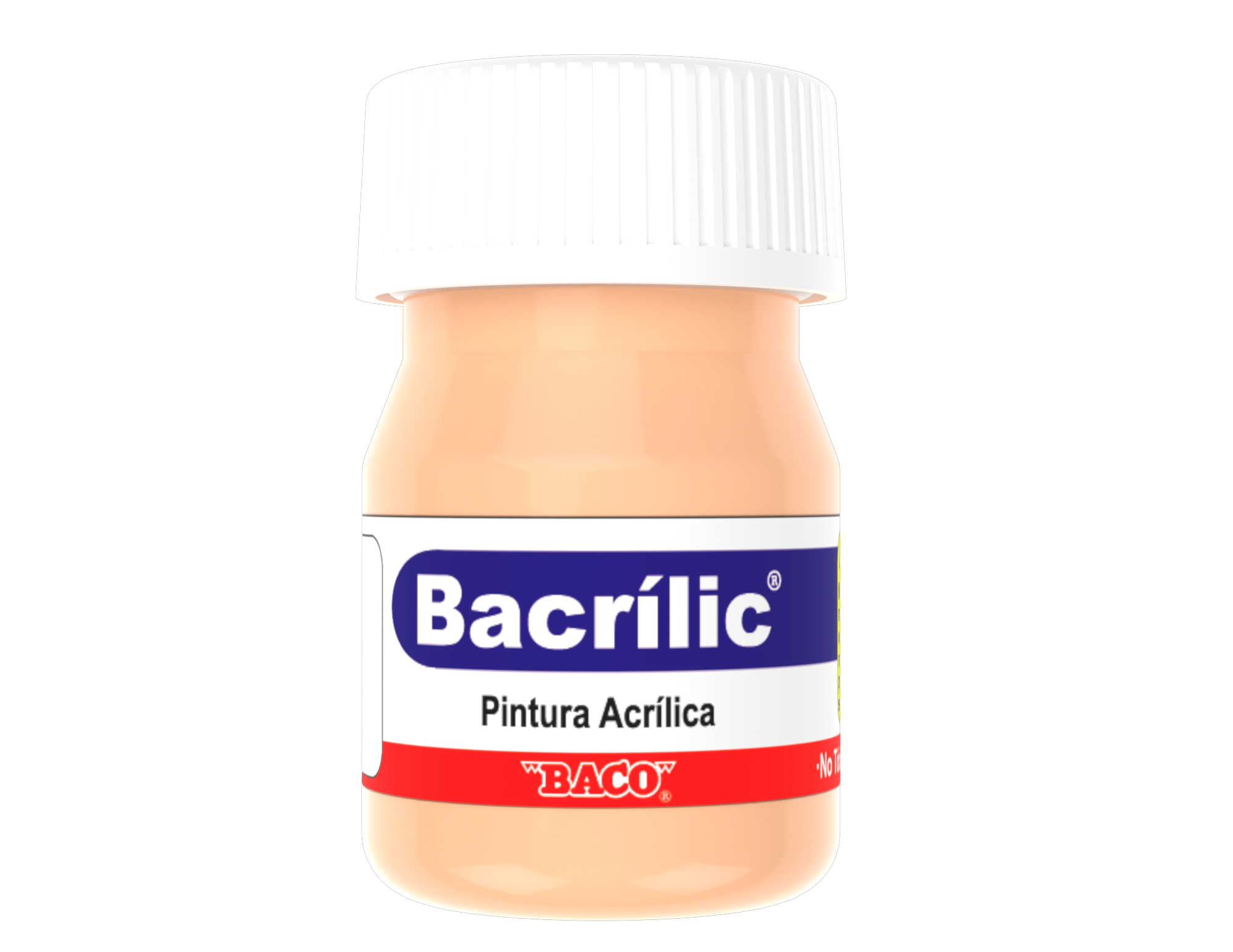 Pintura Acrílica Baco Bacrilic 367-B Carne 20 Ml | caja con 10 piezas