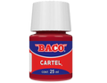 Pintura Escolar Lavable Baco Cartel 56 Rojo Carmesi 25 Ml | caja con 10 piezas