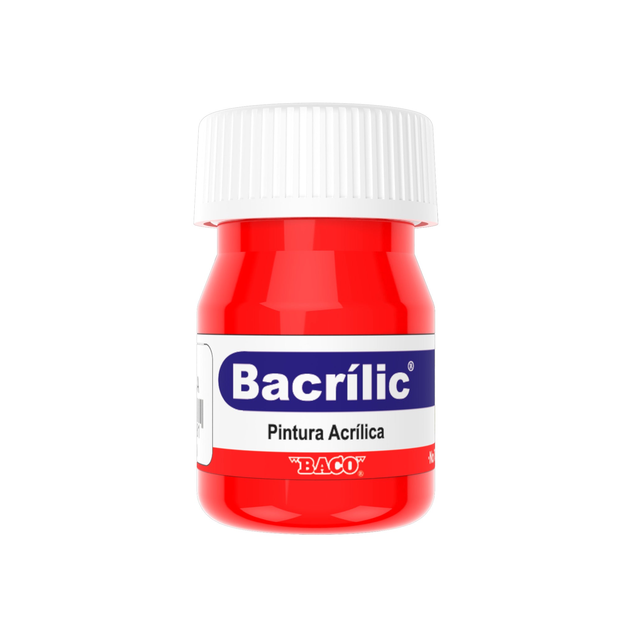 Pintura Acrílica Baco Bacrilic 354-A Rojo 20 Ml | caja con 10 piezas