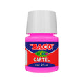 Pintura Escolar Lavable Baco Cartel 07 Rosa Mexicano Fluorecente 25 Ml | caja con 10 piezas