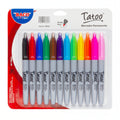 Marcador Punta Fina Colores Surtidos BACO Blíster 12 piezas
