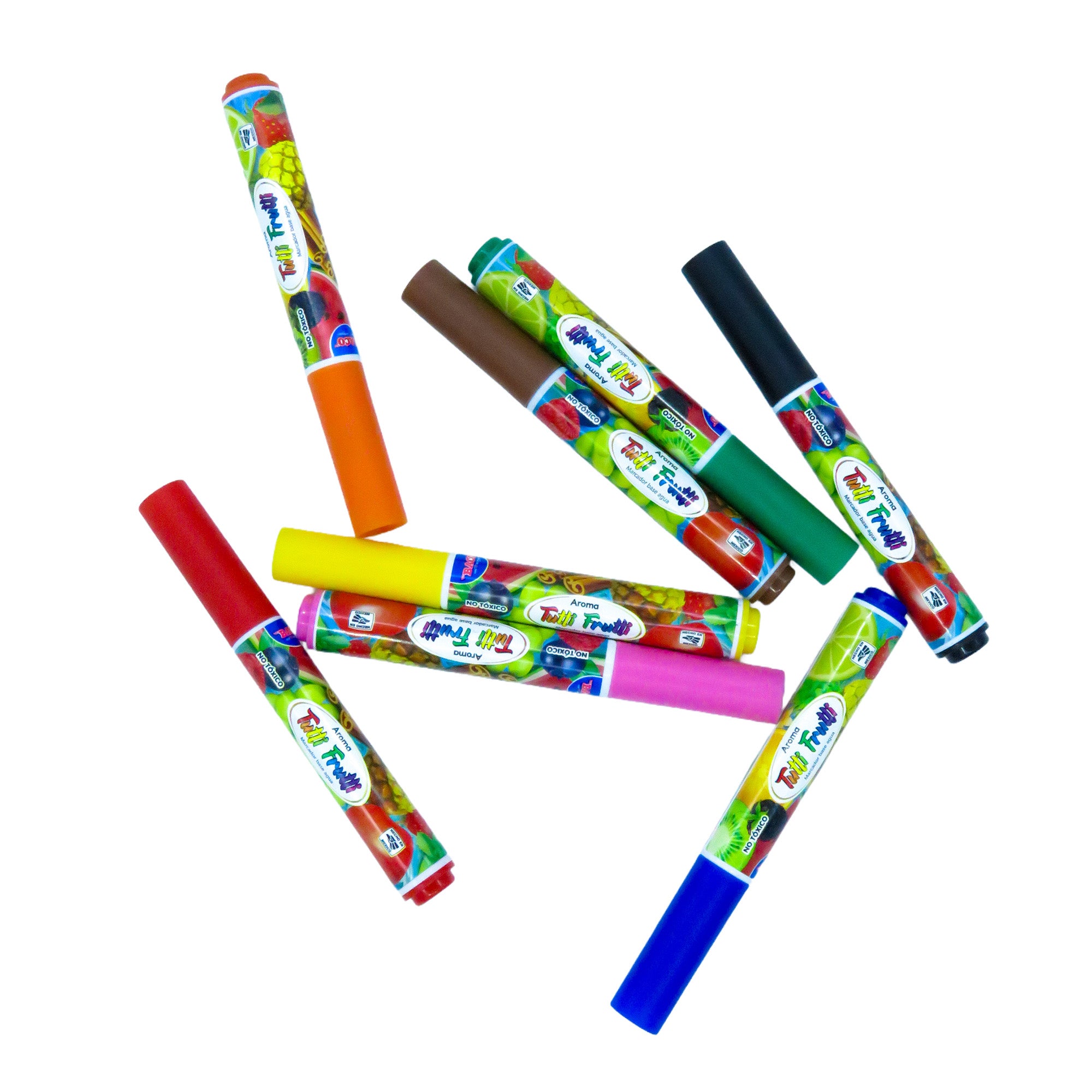 Marcador con Aroma Tutti Frutti BACO 8 pzas
