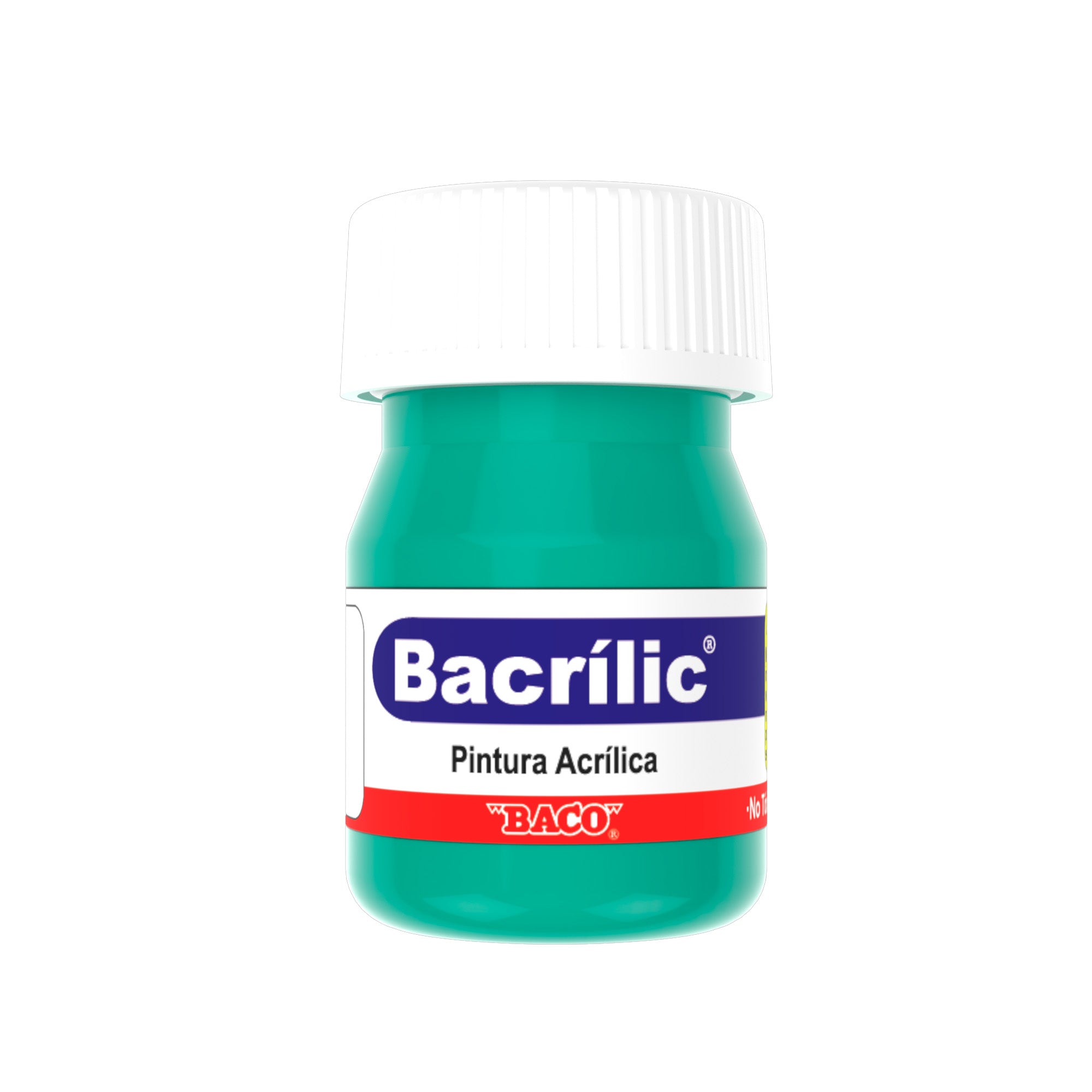 Pintura Acrílica Baco Bacrilic 365 Azul Turquesa 20 Ml | caja con 10 piezas