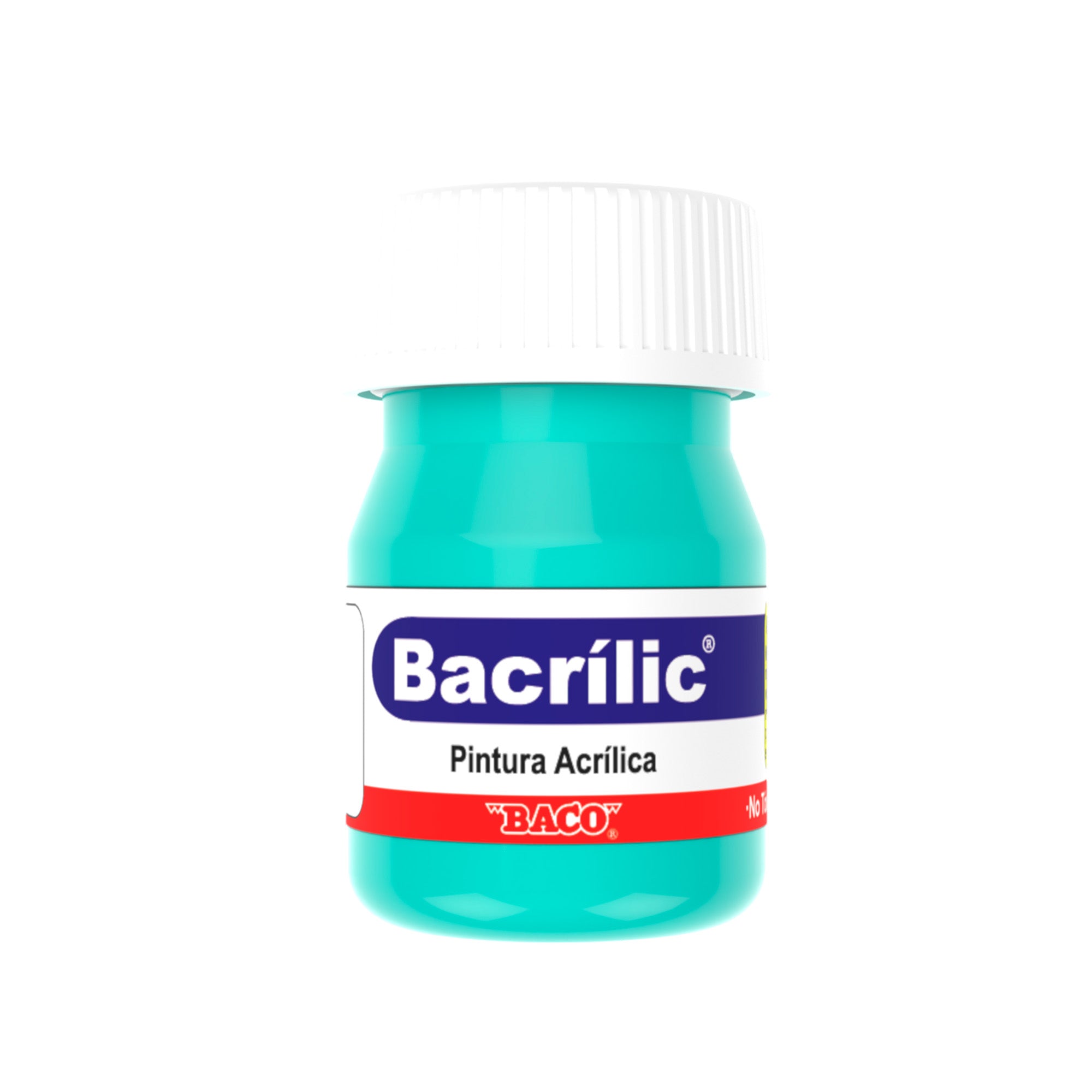 Pintura Acrílica Baco Bacrilic 384 Verde Pastel 20 Ml | caja con 10 piezas