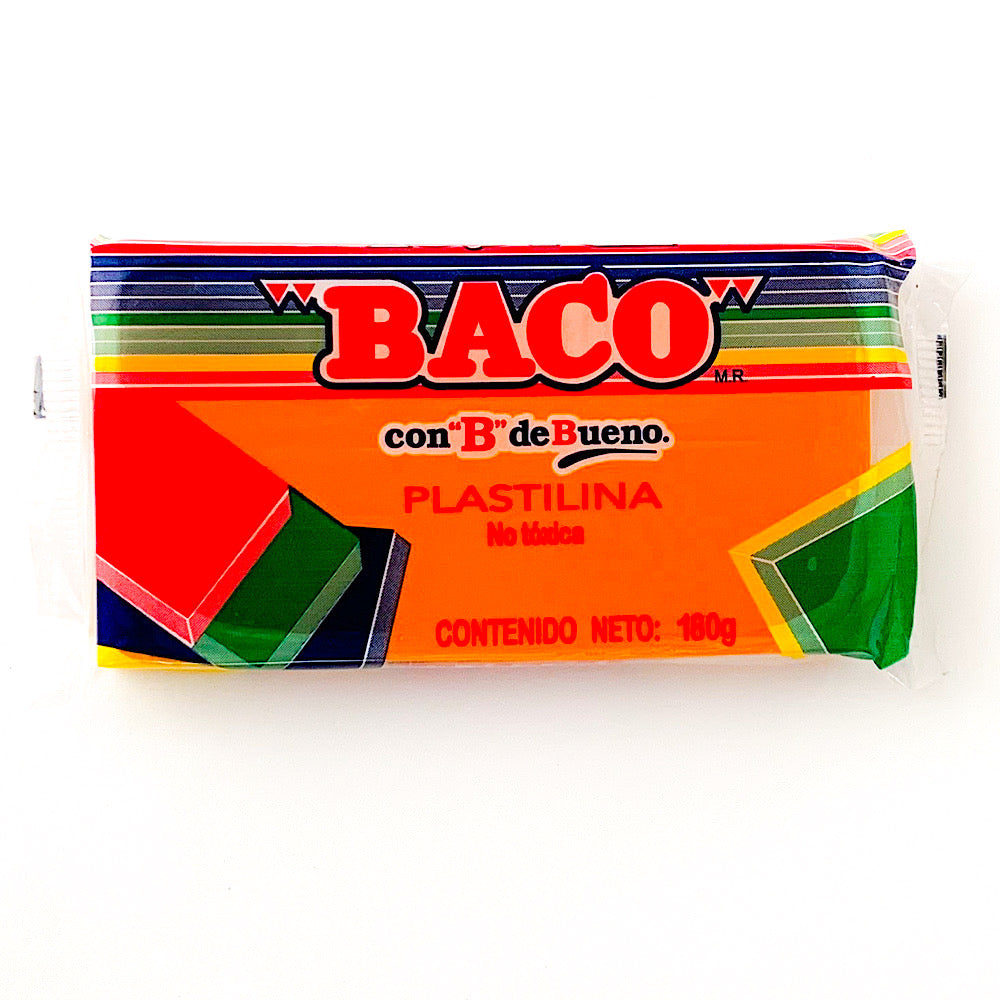 Plastilina | 52 | BACO | Naranja | Marqueta grande