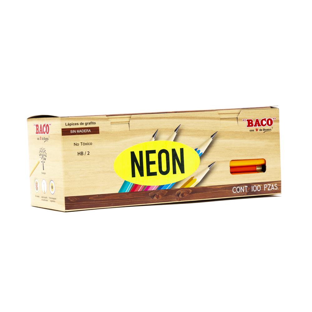 Lápiz de Grafito | Baconeón | HB/2 | BACO | 100 pzas