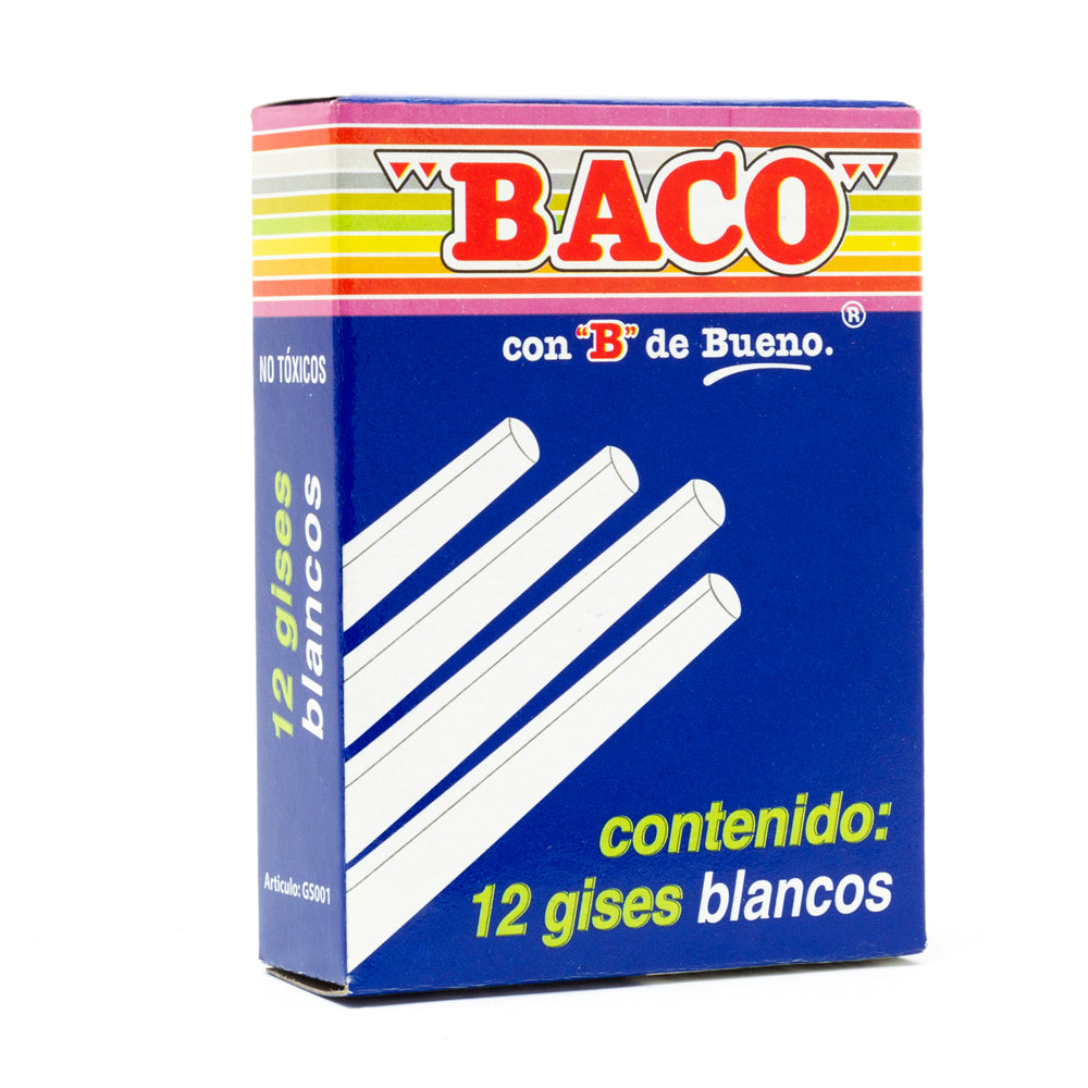 Gises Blancos | BACO | 12 piezas