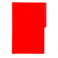 Carpeta Oficio 1/2 Ceja | Rojo | BACO | 10 pzs