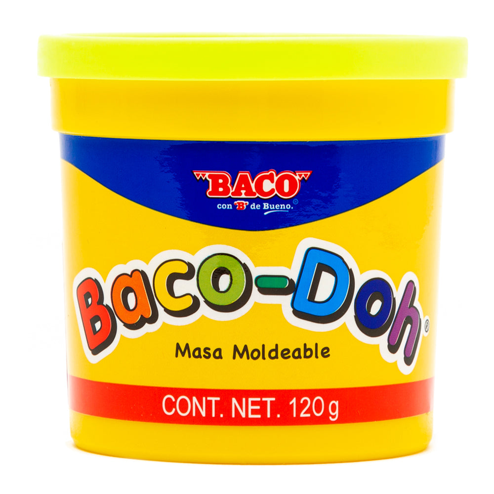 Masa Moldeable Baco-Doh | 164 | BACO | Amarillo | 120 g