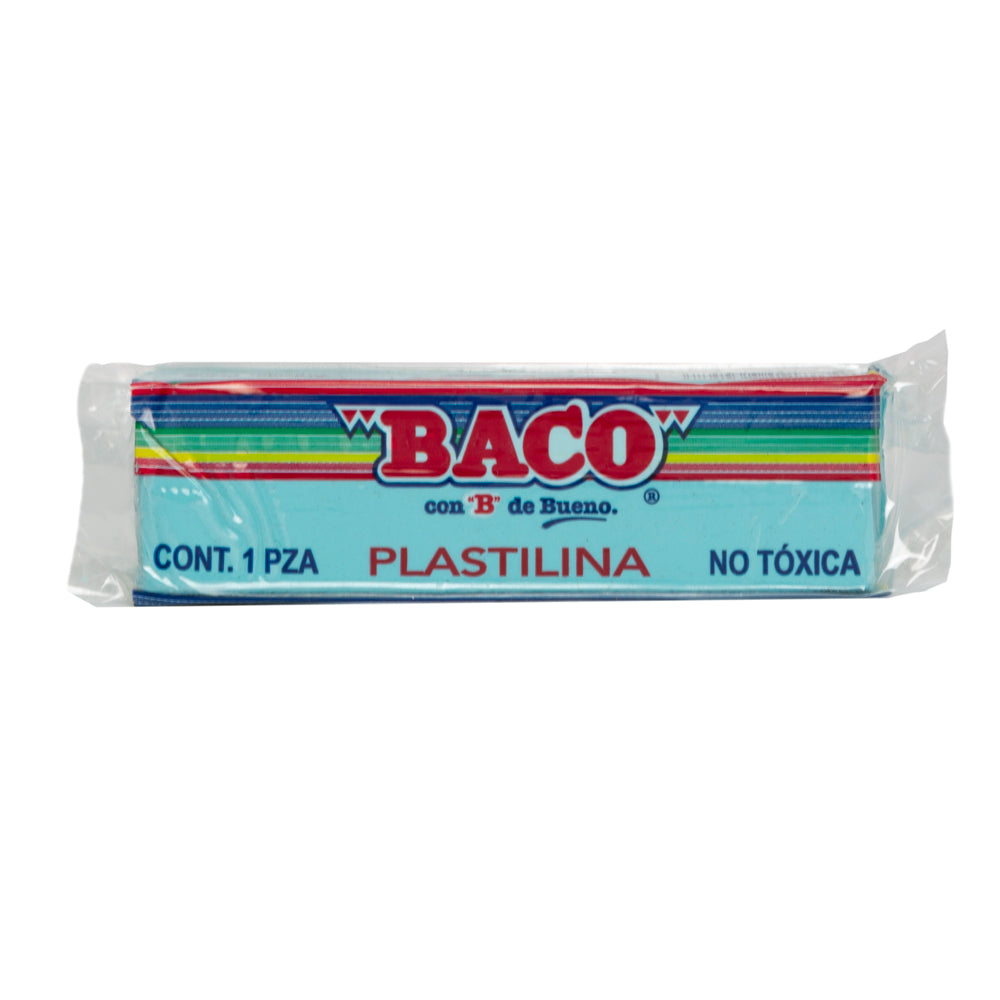 Plastilina Mediana | B-140 | BACO | Azul cielo | 140 g