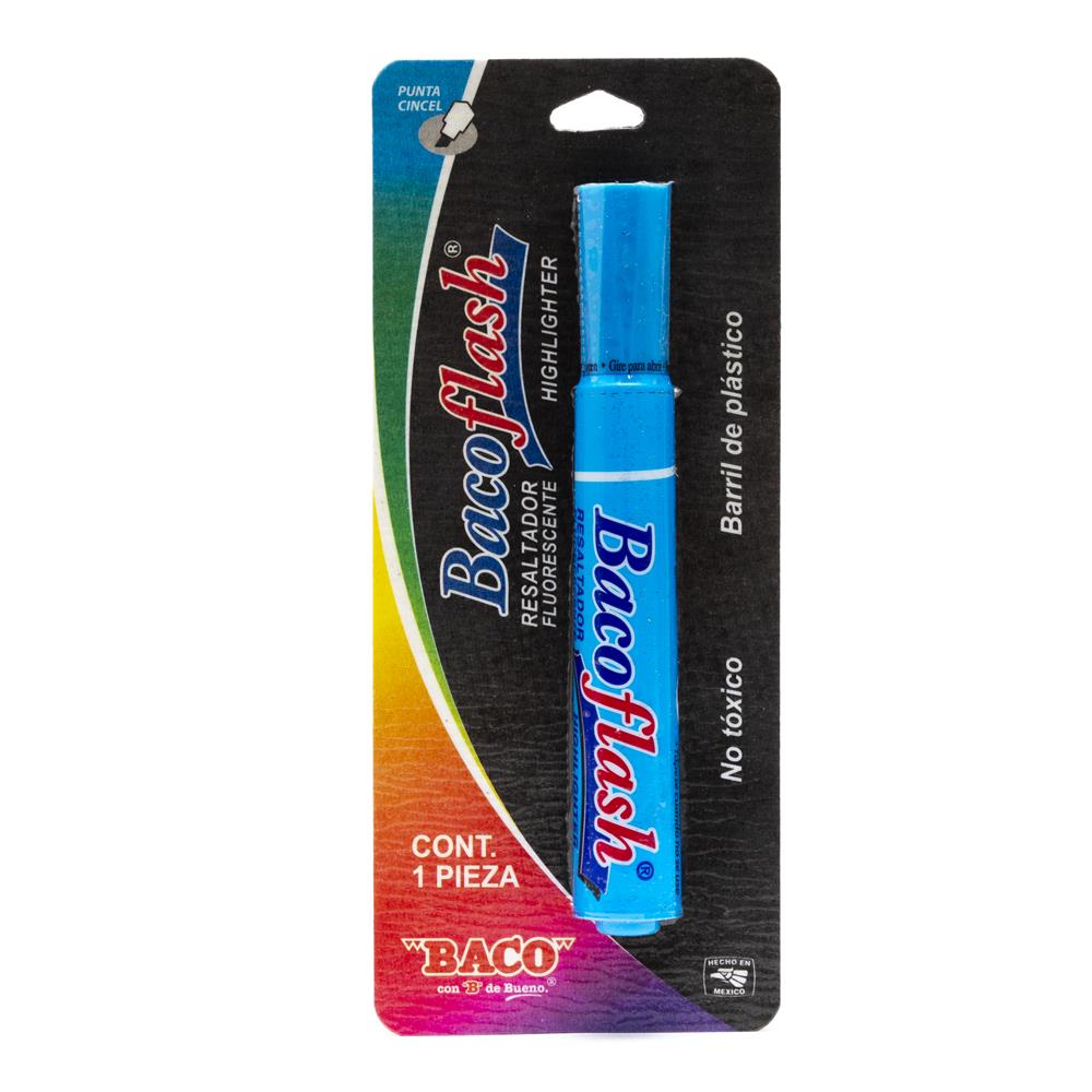 Resaltador Bacoflash | Azul | BACO | 1 pza