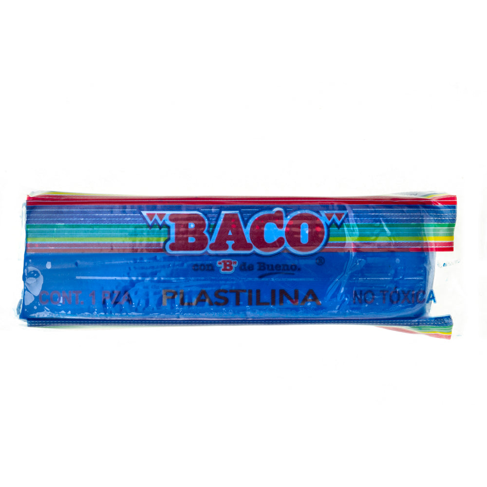 Plastilina Mediana | B-140 | BACO | Azul obscuro | 140 g