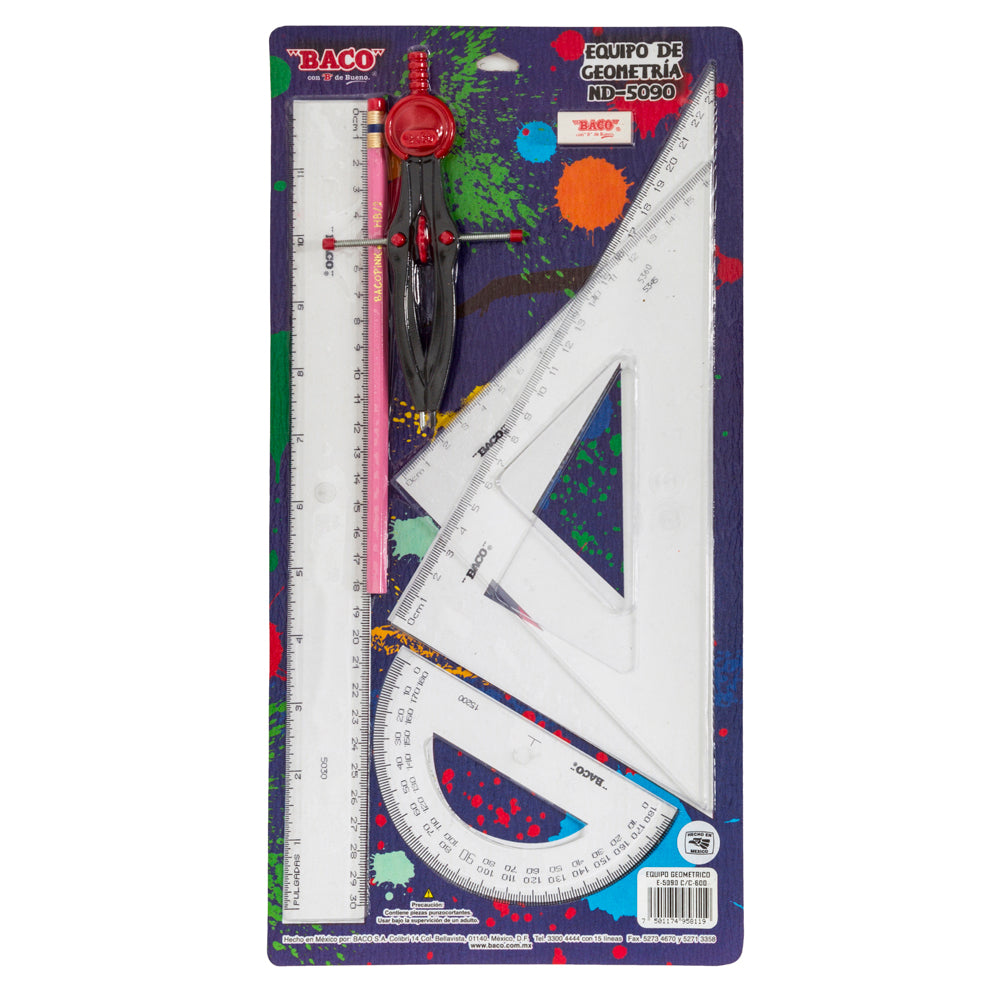 Juego Geométrico | E-5090 | BACO | Bolsa con 1 pieza