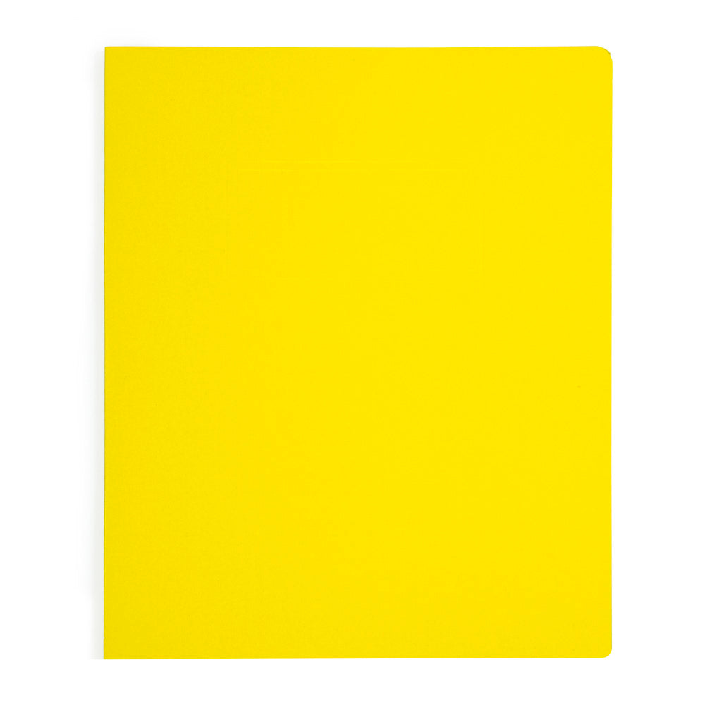 Carpeta Carta con Broche | B-182 | Amarillo | BACO | 10 pzs