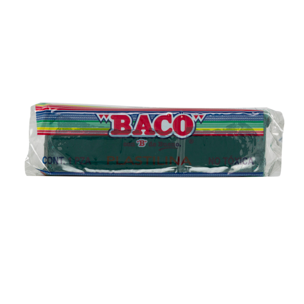 Plastilina Mediana | B-140 | BACO | Verde obscuro | 140 g