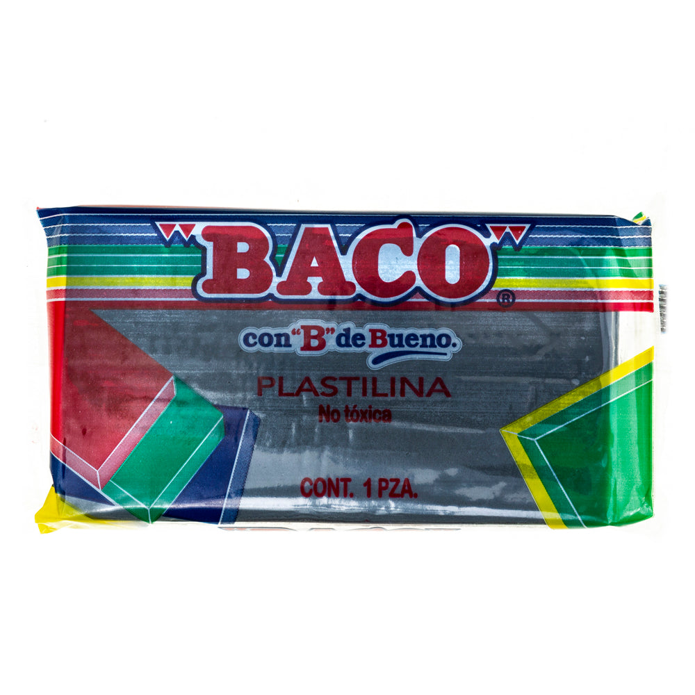 Plastilina | 74 | BACO | Gris obscuro | Marqueta grande