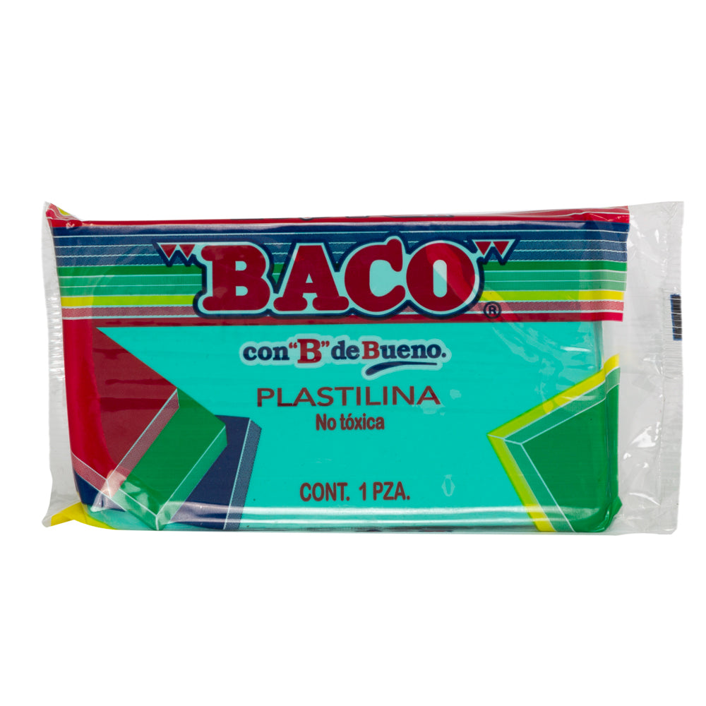 Plastilina Mediana | B-140 | BACO | Aqua | 140 g