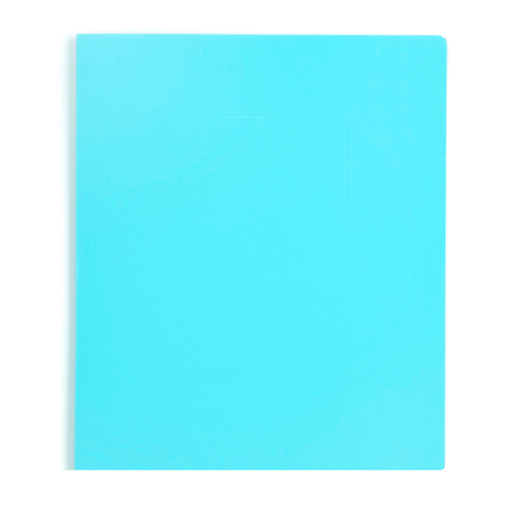 Carpeta Carta con Broche | B-182 | Azul Claro | BACO | 10 pzs