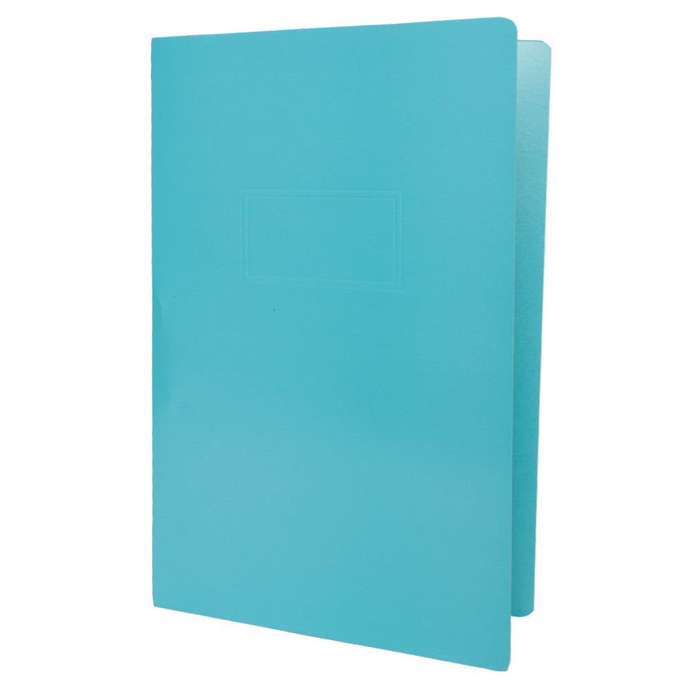 Carpeta Oficio con Broche Palanca | Azul Claro | BACO | 10 pzs