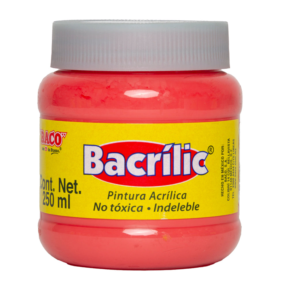 Pintura Acrílica | Bacrilic 359 Rosa | BACO | 250ml
