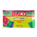 Plastilina Grande | B-181 | BACO | Amarillo fluorescente | 180 g